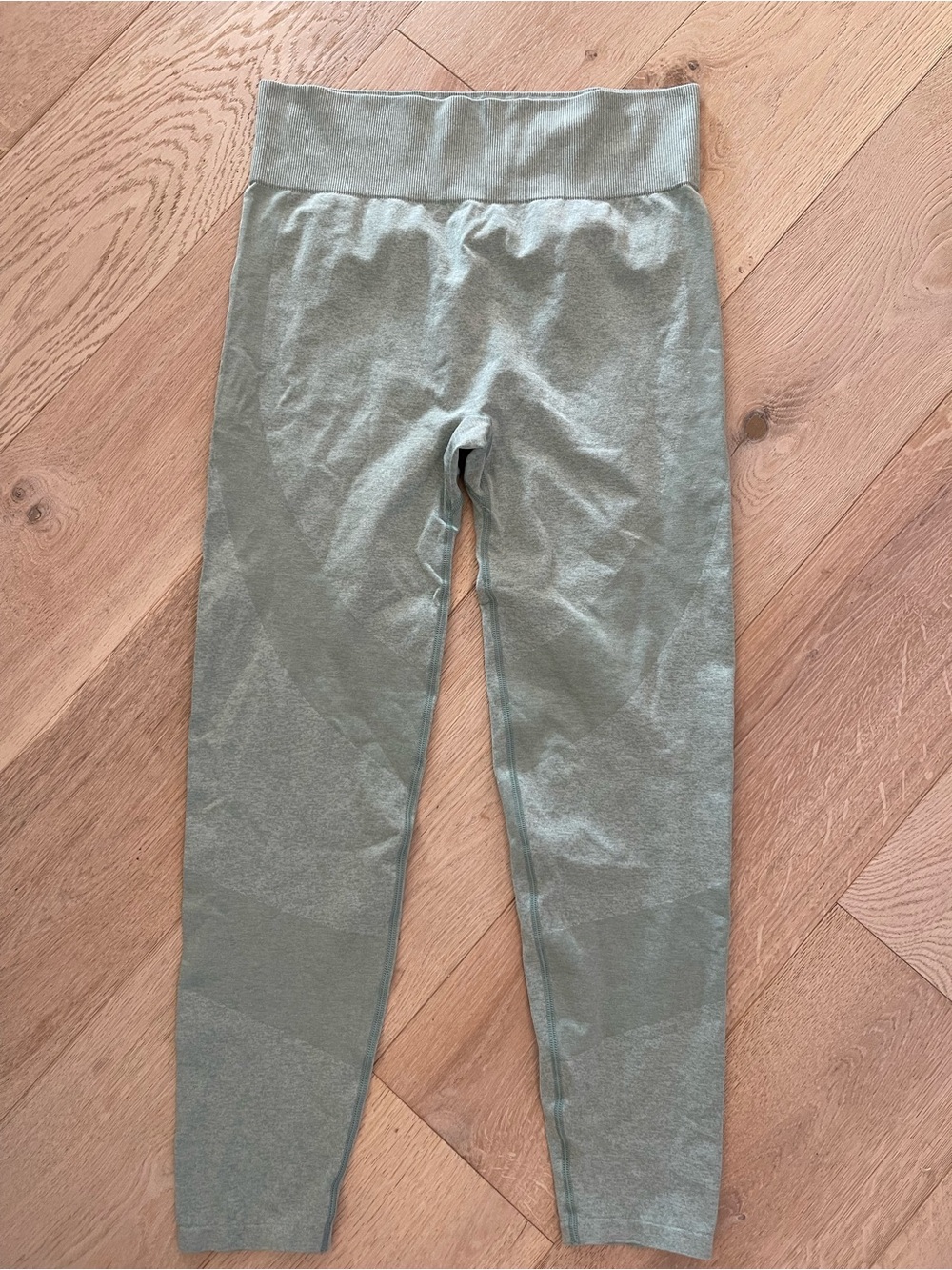 PINK Victoria's Secret Sage Green High-Waist Seamless Leggings